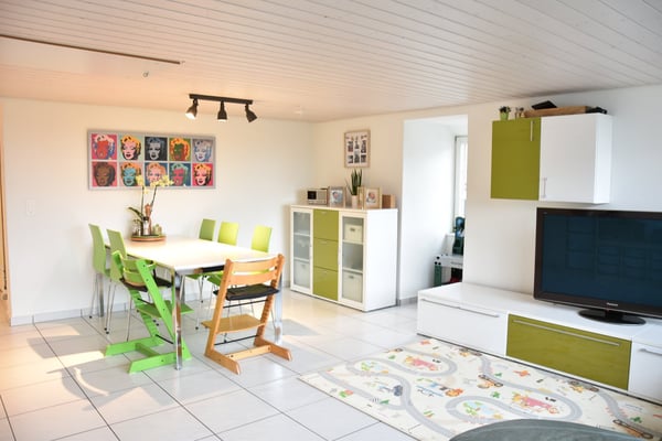 Dachwohnung mit grosser Terrasse und Weitsicht auf Jura 4