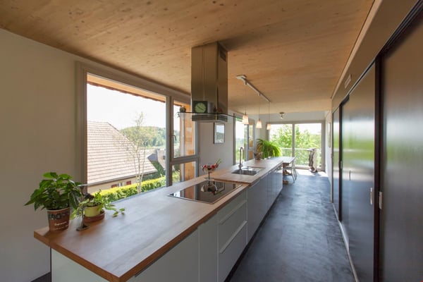 Minergie-p mit Aktivkühlung - ruhig wohnen wie im Einfamilienhaus - mit einzigartiger Architektur 2