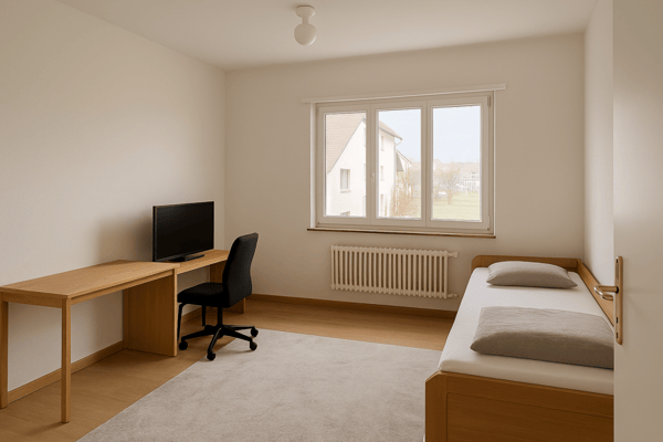 gemütliche 3- Zi. Wohnung am Stadtrand 6