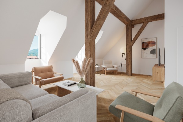 Grosszügige Altstadtwohnung in Zofingen (DG) 3
