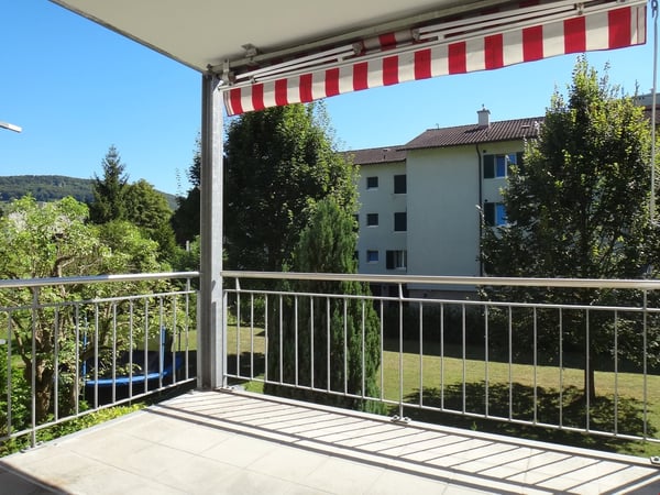 Schöne 2-Zimmerwohnung mit grosser Terrasse Nähe Dorfzentrum und Bahnhof ... 7