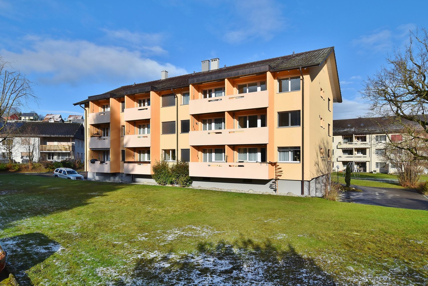 Bild Preiswerte 3.5 Zimmer Wohnung an ländlicher Lage