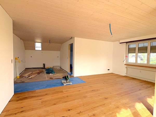 Frisch renovierte 3.5 Zimmer Wohnung an ruhiger und zentraler Lage in Ersigen zu vermieten 2