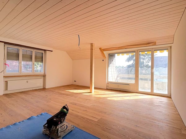 Frisch renovierte 3.5 Zimmer Wohnung an ruhiger und zentraler Lage in Ersigen zu vermieten