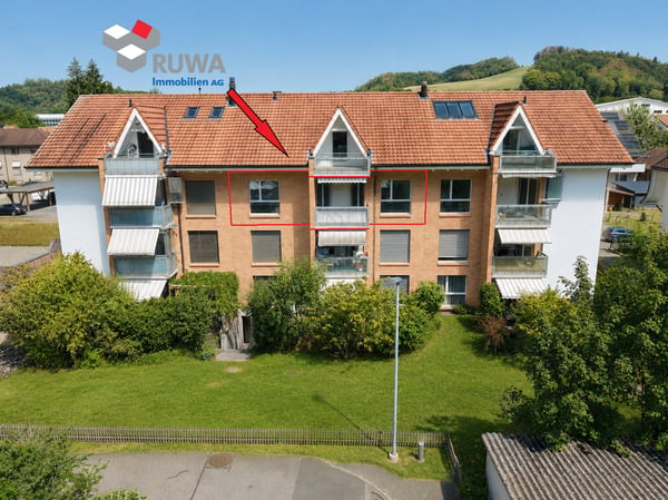 Grosszügige 3½-Zimmer-Wohnung mit Weitsicht – Ihr neues Zuhause in Oberburg 1