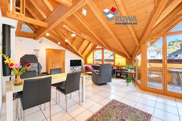 Grosszügige 3½-Zimmer-Dachwohnung mit Galerie und Balkon – Ihr neues Zuhause in Wynigen 13