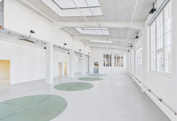 Einzigartige Lofteinheit im legendären Stufenbau 4