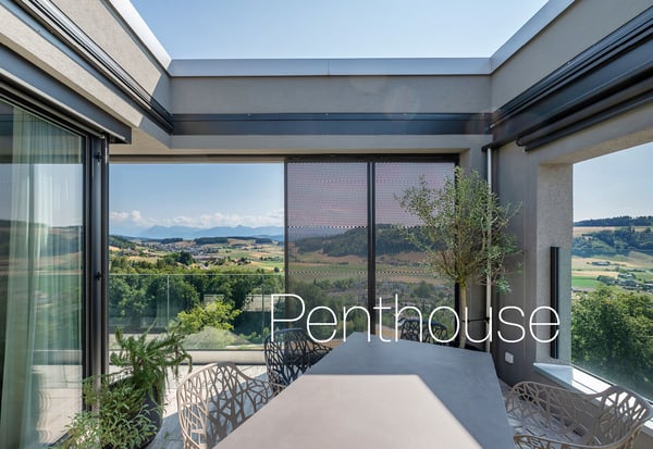 Penthouse-Wohnung mit eindrucksvoller Alpenkulisse 1
