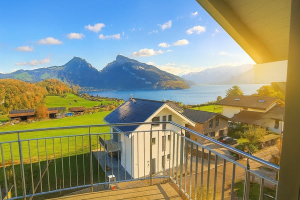 Leben wie im Urlaub – Dachwohnung mit atemberaubender Aussicht 1