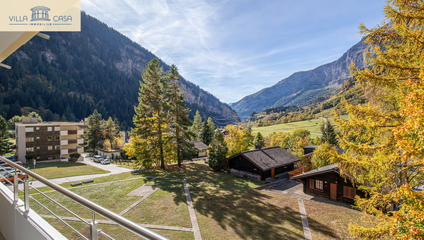 Charmante 3-Zimmer-Ferienwohnung mit Panoramablick in Leukerbad 3
