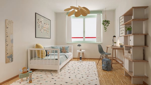 Charmante 1.5-Zimmer-Maisonette mit Sitzplatz im VoltaNord 8