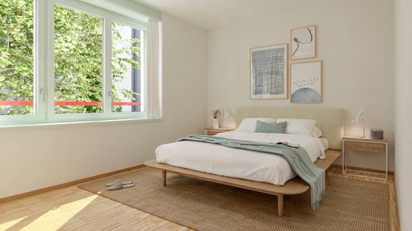 Charmante 1.5-Zimmer-Maisonette mit Sitzplatz im VoltaNord 10