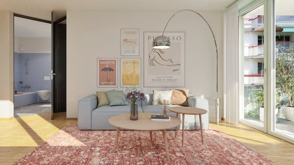 Erstvermietung 5.5-Zimmerwohnung im neuen Quartier Volta Nord 8
