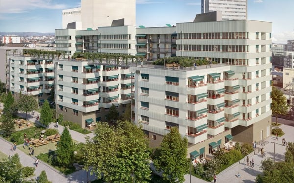 Erstvermietung 5.5-Zimmerwohnung im neuen Quartier Volta Nord