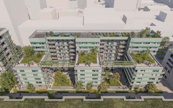 Erstvermietung 3.5-Zimmerwohnung im neuen Quartier Volta Nord 3