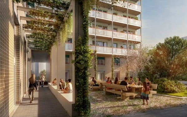 Erstvermietung 3.5-Zimmerwohnung im neuen Quartier Volta Nord 4