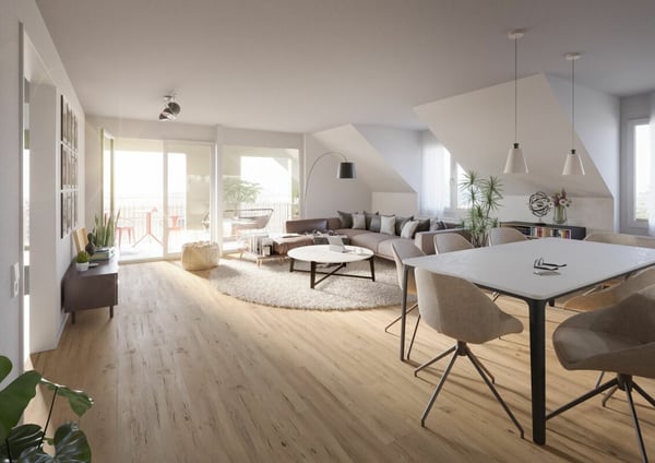 Neubau Maisonette-Traum: 4.5 Zimmer-Wohnung mit 