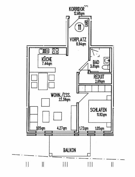 Altersgerechte 2 1/2-Zimmer für Personen über 60 Jahre 8