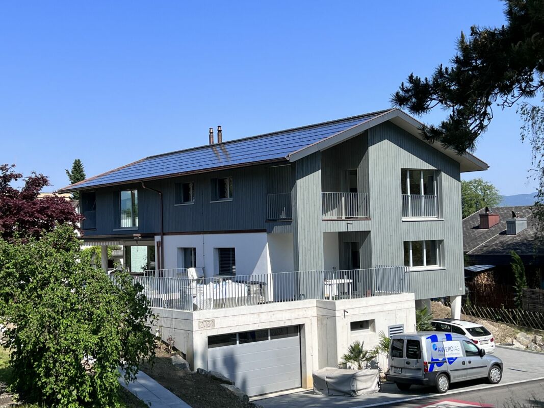 Modernes und Nachhaltiges Wohnen in Zweifamilienhaus
