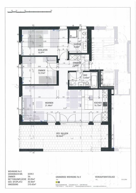 Top 3 1/2-Zimmerwohnung im Erdgeschoss in der Überbauung Blumenau 9