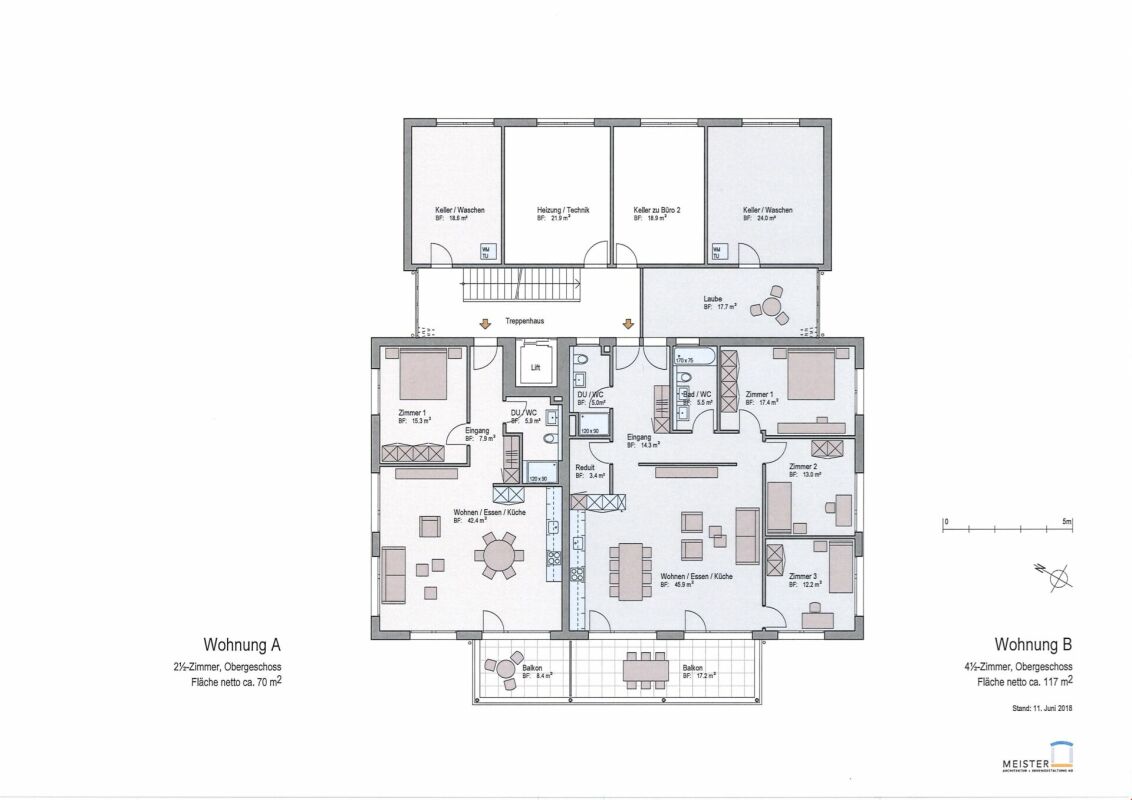 Topmoderne 2 1/2-Zimmerwohnung im Zentrum