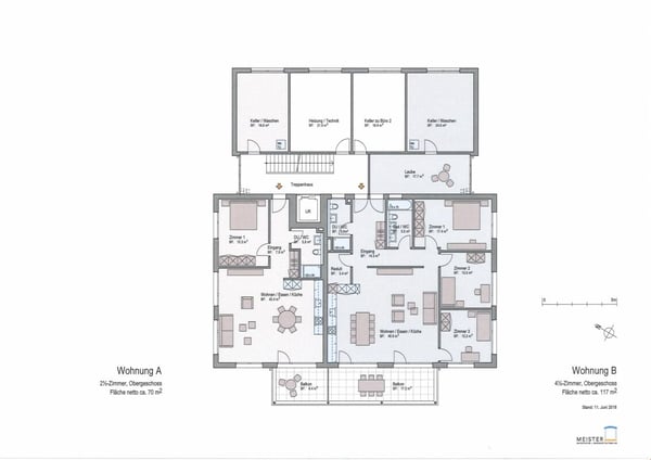 Topmoderne 2 1/2-Zimmerwohnung im Zentrum 9