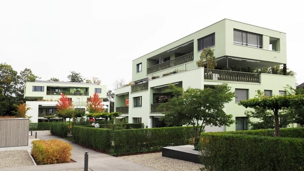 Top 2 1/2-Zimmerwohnung im 1. OG in der Überbauung Blumenau 11