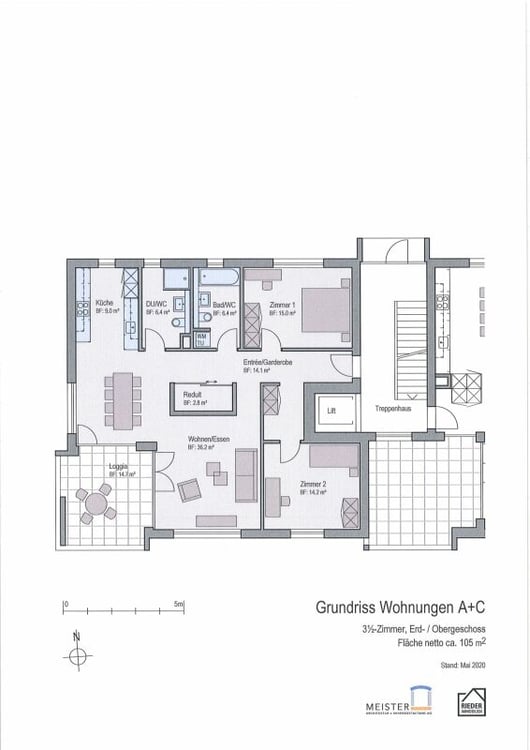 2 1/2-Zimmerwohnungen im Erdgeschoss 10