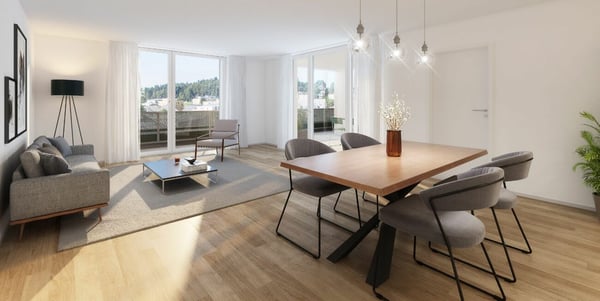 2.5 Zimmerwohnung im Erdgeschoss 2