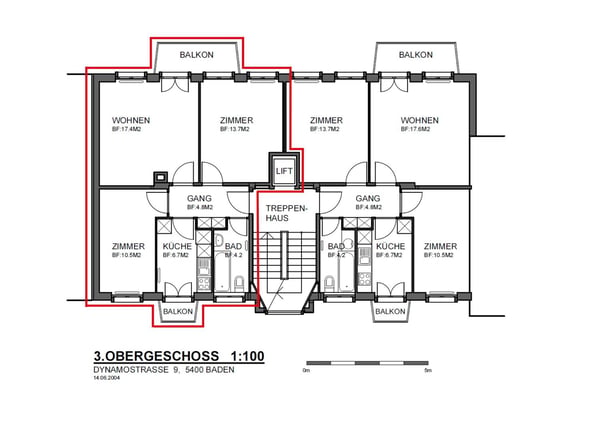 City Apartment in Baden – 3 Zimmer - Dynamostrasse 9 in Baden 15