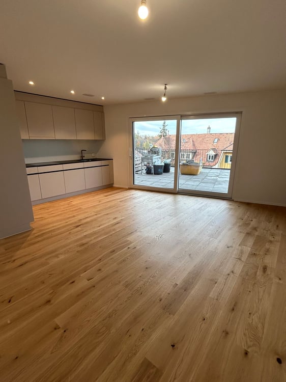 Neubau (2025): 1.5 Zimmer Maisonette - Wohnung mit grosser Terrasse und Aussicht auf Basel 3