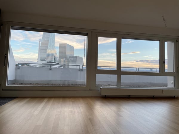 Wohnen mit Aussicht ins Grüne und auf die Skyline der Rochtürme 4
