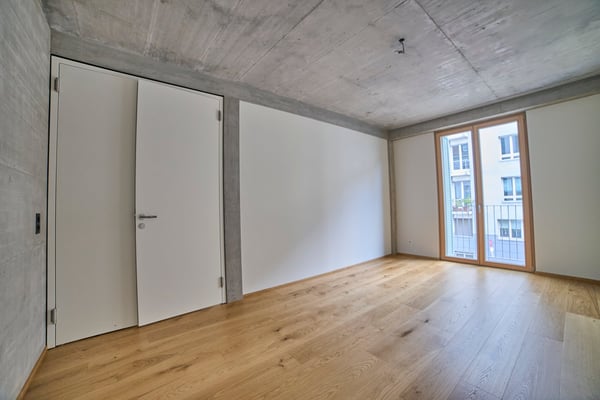 Moderne 2.5-Zimmer-Neubauwohnung mit Balkon in Basel 8