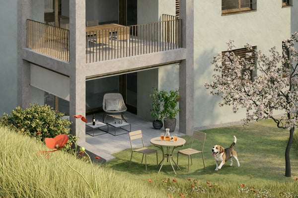 Attraktive Gartenwohnung mit grossem Mehrzweckraum 1