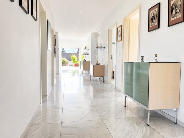 5½-Zimmer Penthouse - einzigartige Architektur, viel Licht, spektakuläre Dachterrasse im Riehen Dorf 8
