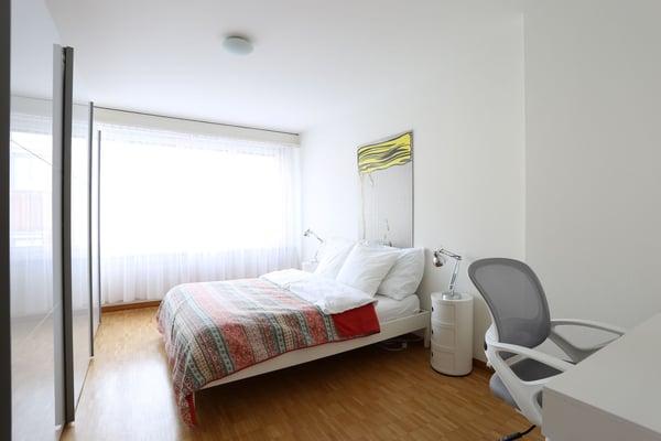 Zentrale, möblierte 1-Zimmerwohnung im Gellertquartier 3