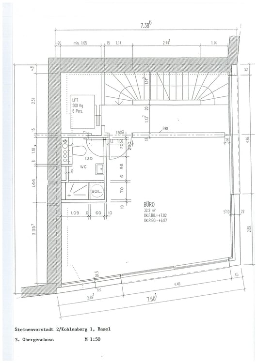 Möbliertes 2-Zimmerstudio mitten in Basel – zwischen Barfüsserplatz und Steinenvorstadt 7