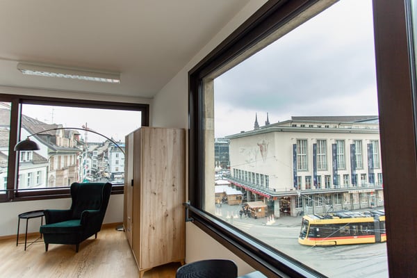 Möbliertes 2-Zimmerstudio mitten in Basel – zwischen Barfüsserplatz und Steinenvorstadt 4