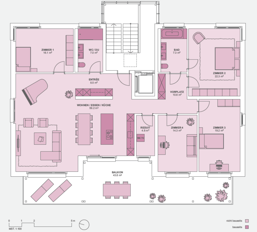 Generous living - modern life in the residential oasis Beunden