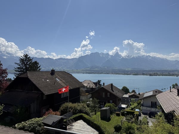 5.5 Zimmer-Doppeleinfamilienhaus in Hilterfingen 1