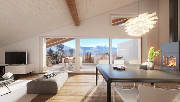 4.5 Zimmer-Dachwohnung in Gunten (Sigriswil)