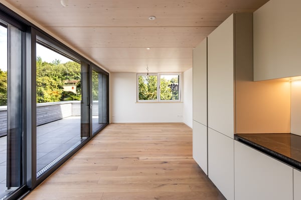 2.5 Zimmer-Attika-Wohnung im Gwatt 6