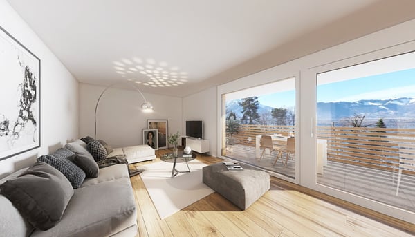 Neubau 4.5 Zimmer-Wohnung 2. OG in Gunten 2