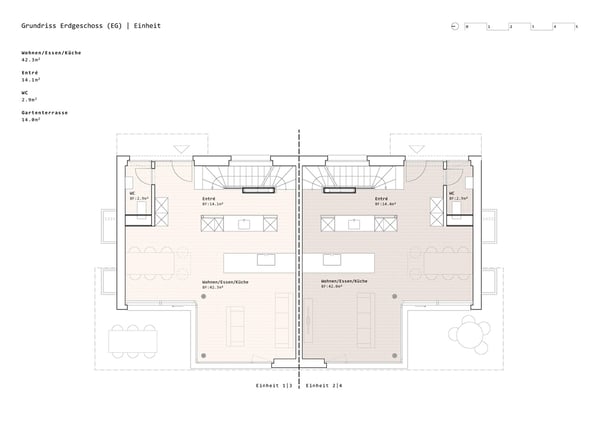 Neubau 3.5 Zimmer-Doppel-Einfamilienhäuser in Heimberg 6