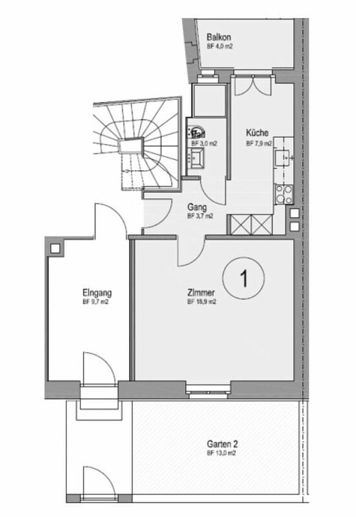 Neuwertige 1.5-Zimmerwohnung 7