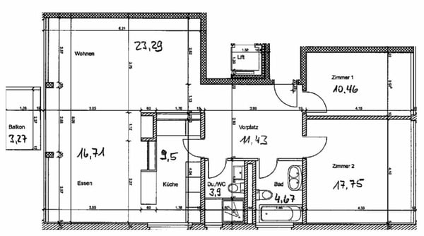 3.5-Zimmerwohnung an attraktiver Lage 14