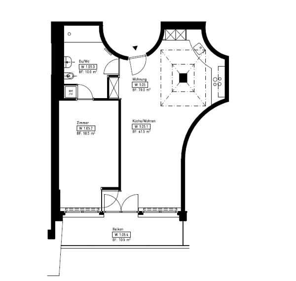 Modernes Wohnen an zentraler Lage 2