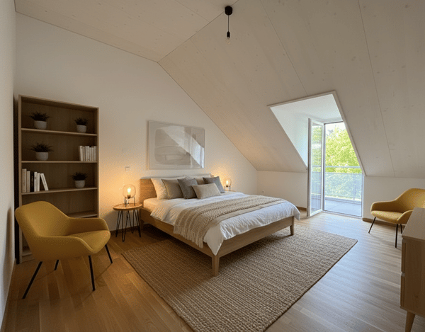 Moderne Dachwohnung an ruhiger Lage 4