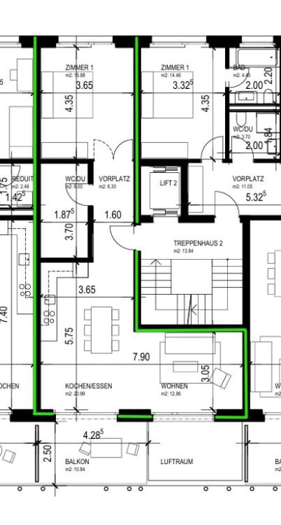 moderne Wohnung im Gotthelf-Quartier zu vermieten 5