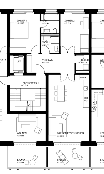 moderne Wohnung im Gotthelf-Quartier zu vermieten 6